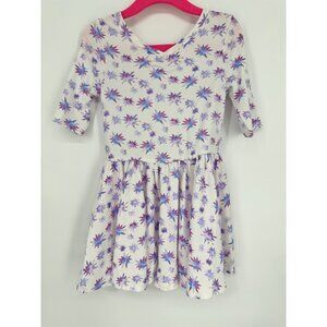 Dotdotsmile Girls Dress Size 2T White with Purple New With Tags